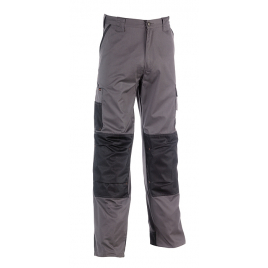 Pantalon de travail Mars gris et noir 44 HEROCK