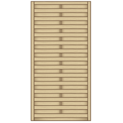Écran tressé 90x180 cm – Clôture & Déco | SOLID