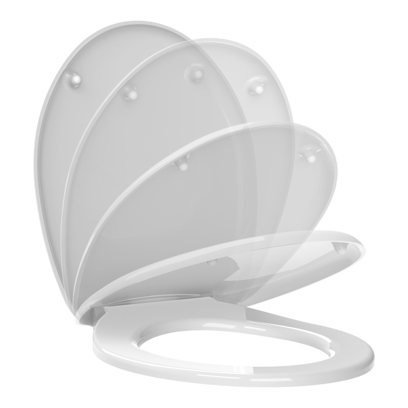 Abattant WC Milos Blanc Thermodur – Confort & Hygiène | ALLIBERT Abattant WC Milos Blanc Thermodur – Confort & Hygiène | ALLIBERT