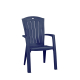 Chaise de jardin Santorini bleue