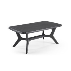 Table de jardin Baltimore 177 x 100 x 73,3 cm ALLIBERT