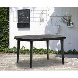 Table de jardin Elise 137 x 90 x 73 cm KETER Table de jardin Elise 137 x 90 x 73 cm KETER