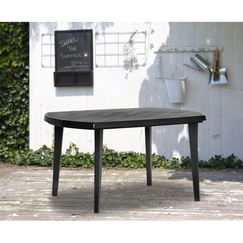 Table de jardin Elise 137 x 90 x 73 cm KETER Table de jardin Elise 137 x 90 x 73 cm KETER