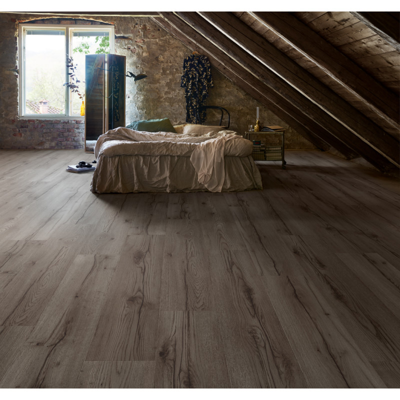 Sol stratifié Stavanger Pro chêne pierre – 2,3 m² | PERGO Sol stratifié Stavanger Pro chêne pierre – 2,3 m² | PERGO
