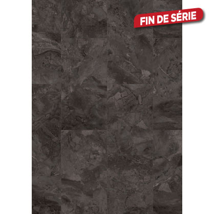 Sol en vinyle Viskan Pro pierre noir des Alpes 1,9 m² PERGO