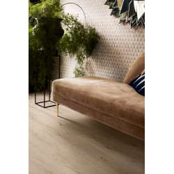 Sol vinyle Glomma Pro chêne irlandais gris-beige – 1,9 m² | PERGO