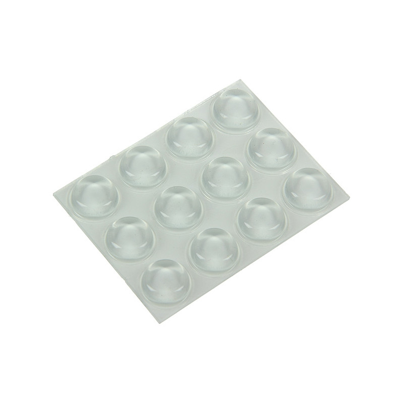 Butée d'insonorisation adhésive Ø 13 mm 12 pièces