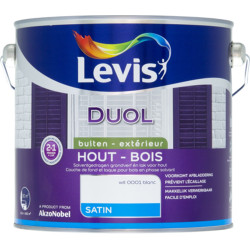 Laque Bois Duol Blanche Satinée 2,5L – Finition Parfaite | LEVIS
