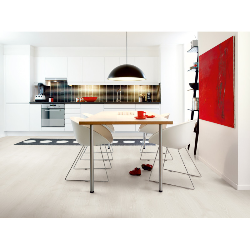 Sol stratifié Chêne Blanc Givré – Moderne & Résistant | PERGO

