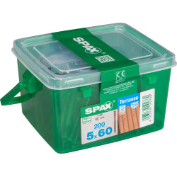 Vis pour terrasse SPAX 5 x 60 mm – fixation durable | SPAX