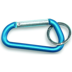 Mousqueton Porte-clés Bleu 70mm – Résistant et Léger | CHAPUIS
