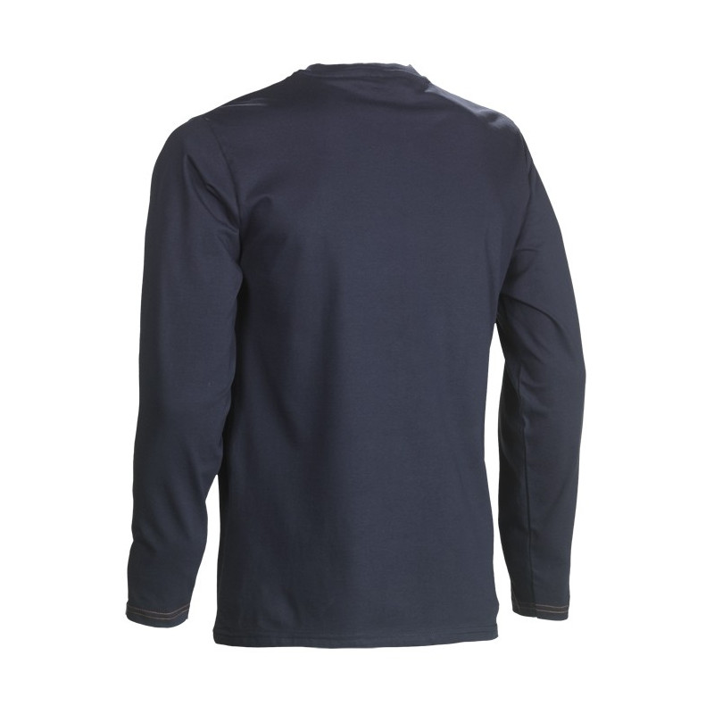 T-shirt manches longues Noet bleu foncé XXXL – Confort | HEROCK