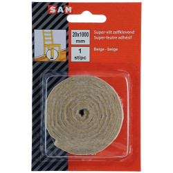 Rouleau Super-Feutre Adhésif 20mm – Protection Durable | SAM Rouleau Super-Feutre Adhésif 20mm – Protection Durable | SAM