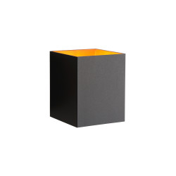 Applique Xera carrée noire dimmable G9 42 W LUCIDE