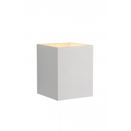 Applique Xera carrée blanche dimmable G9 42 W LUCIDE