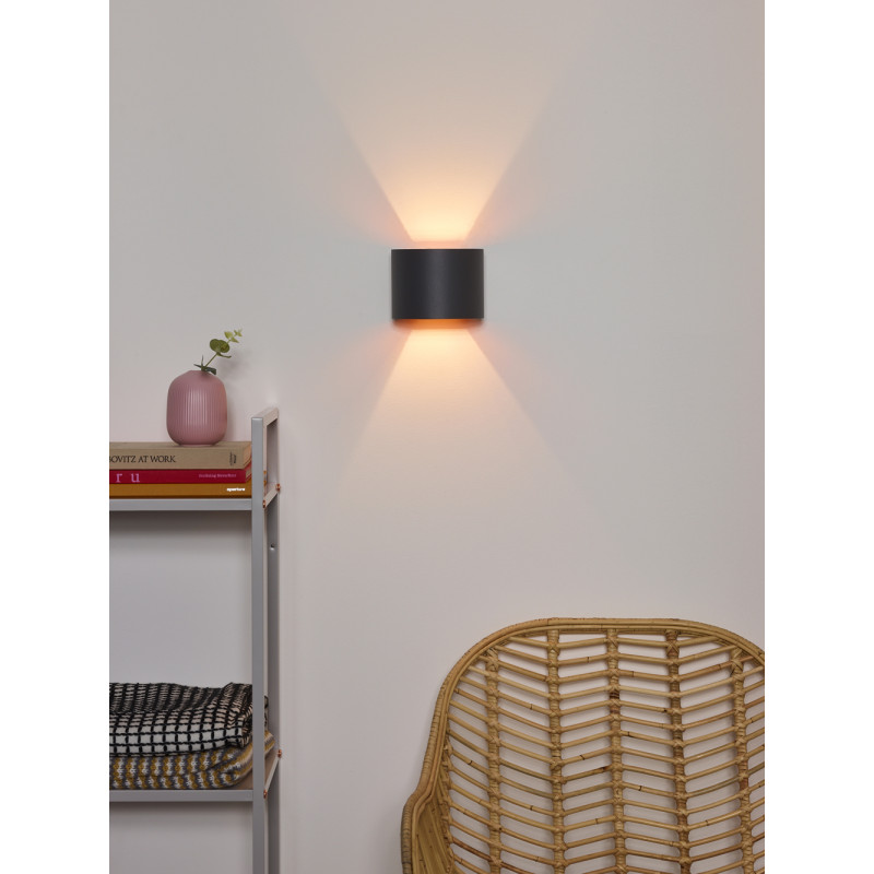 Applique LED Xio grise 4W – Éclairage moderne | LUCIDE
 Applique LED Xio grise 4W – Éclairage moderne | LUCIDE