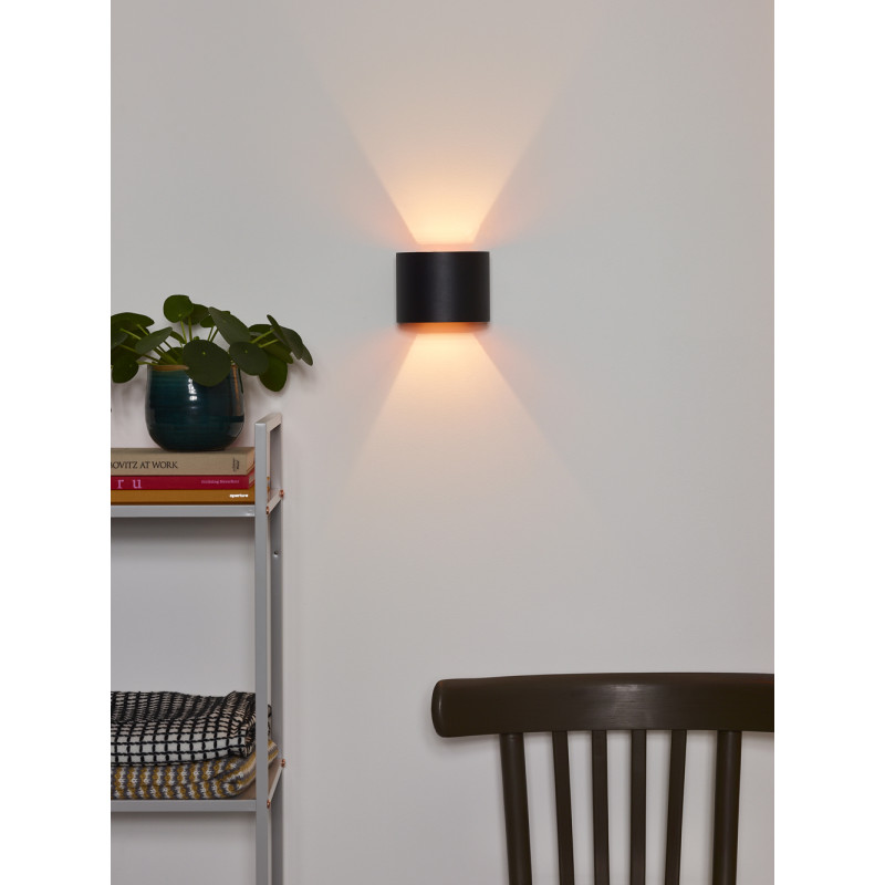 Applique LED Xio ronde noire 4W – Éclairage Design | LUCIDE
 Applique LED Xio ronde noire 4W – Éclairage Design | LUCIDE