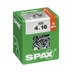 Vis universelle Torx 4x16mm SPAX – Lot 300 pièces | SPAX