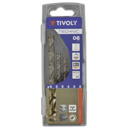 Coffret 6 forets métal TIVOLY – Précision & Durabilité | TIVOLY