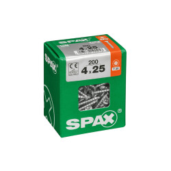 Vis universelle Torx 4x25mm 200pcs – Fixation Solide | SPAX