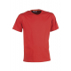 T-shirt Argo rouge L HEROCK