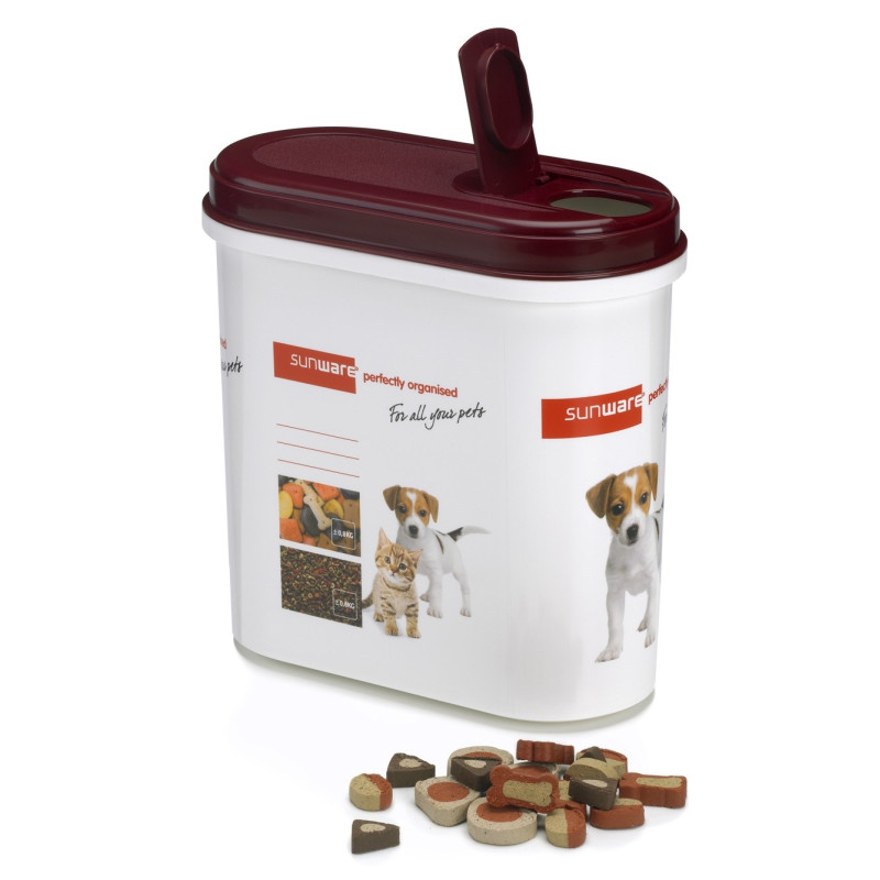 Boîte verseuse Gallery Line 2,2L – Rangement Pet Décor | SUNWARE