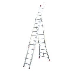 Échelle coulissante industrielle 3x16 | ESCALO