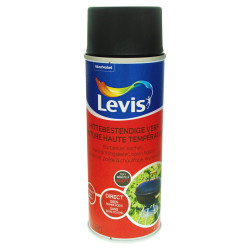 Laque Haute Température noire mate – Rénovation durable | LEVIS