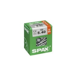 Vis universelle Torx 5x40mm SPAX – Lot 100 pièces | SPAX