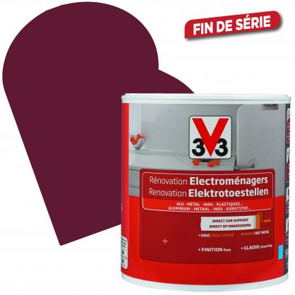 Laque Rénovation Electroménagers piment satinée 0,5 L V33