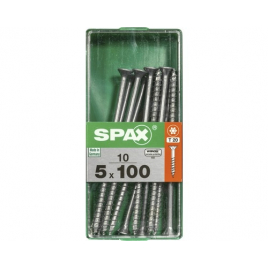 Vis universelle Torx 5 x 100 mm 10 pièces SPAX