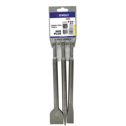 Set de 3 burins SDS 250 mm – Qualité Pro | TIVOLY