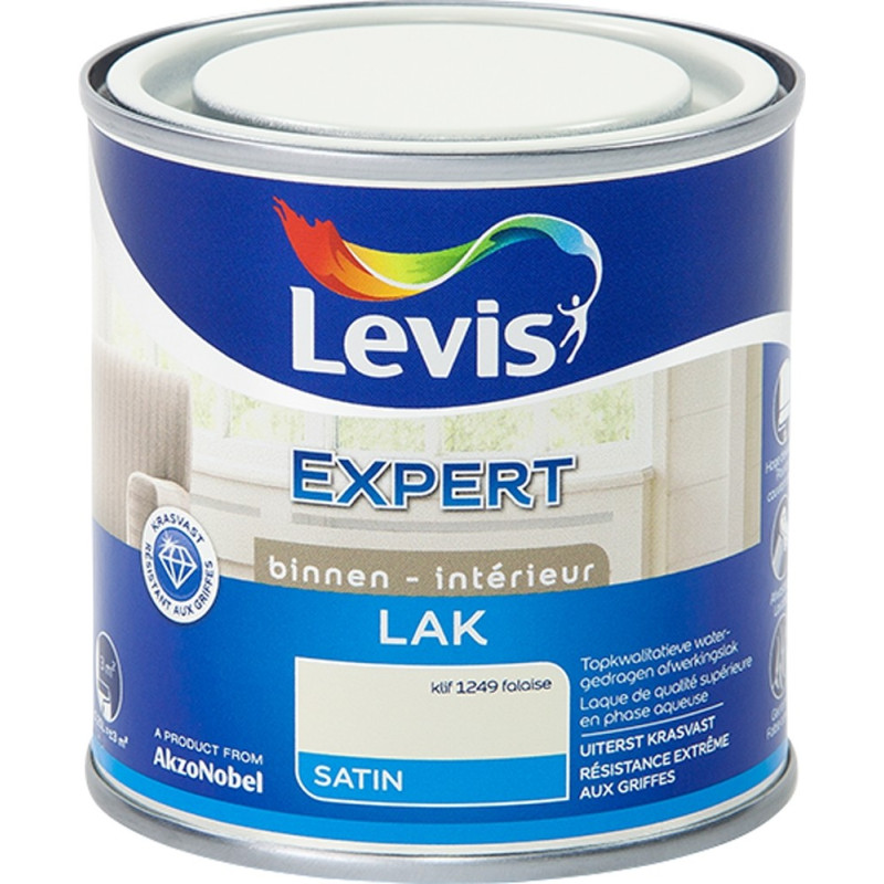 Laque Expert Intérieur falaise 0,25 L LEVIS