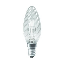 Ampoule halogène Classic Eco Twisted Candle E14 28 W SYLVANIA