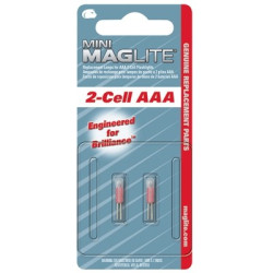 Ampoule 2 Cell AAA pour torche Solitaire 2 pièces MAGLITE