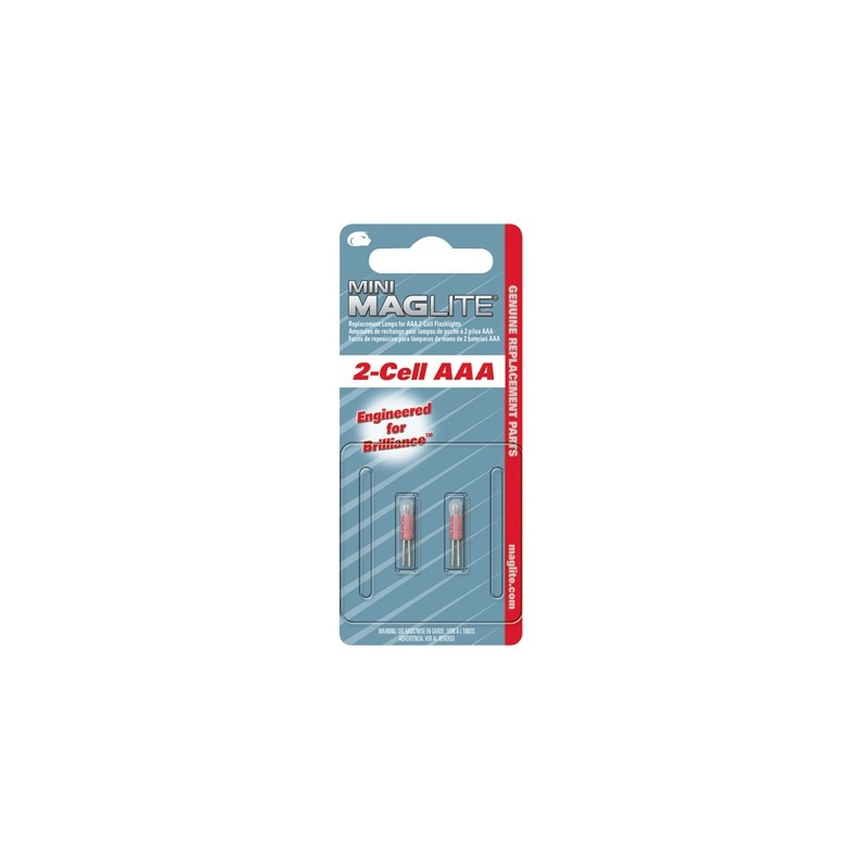 Ampoule 2 Cell AAA pour torche Solitaire 2 pièces MAGLITE