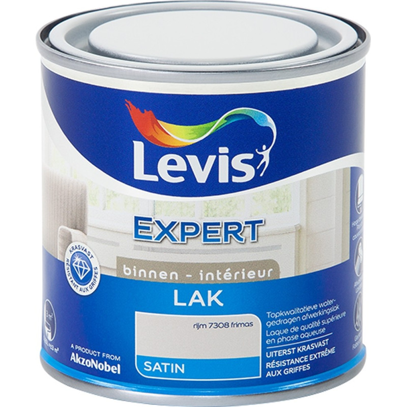 Laque Expert Intérieur frimas 0,25 L LEVIS