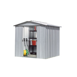 Abri de jardin métal 2,02 x 1,37 x 1,89 m | YARDMASTER