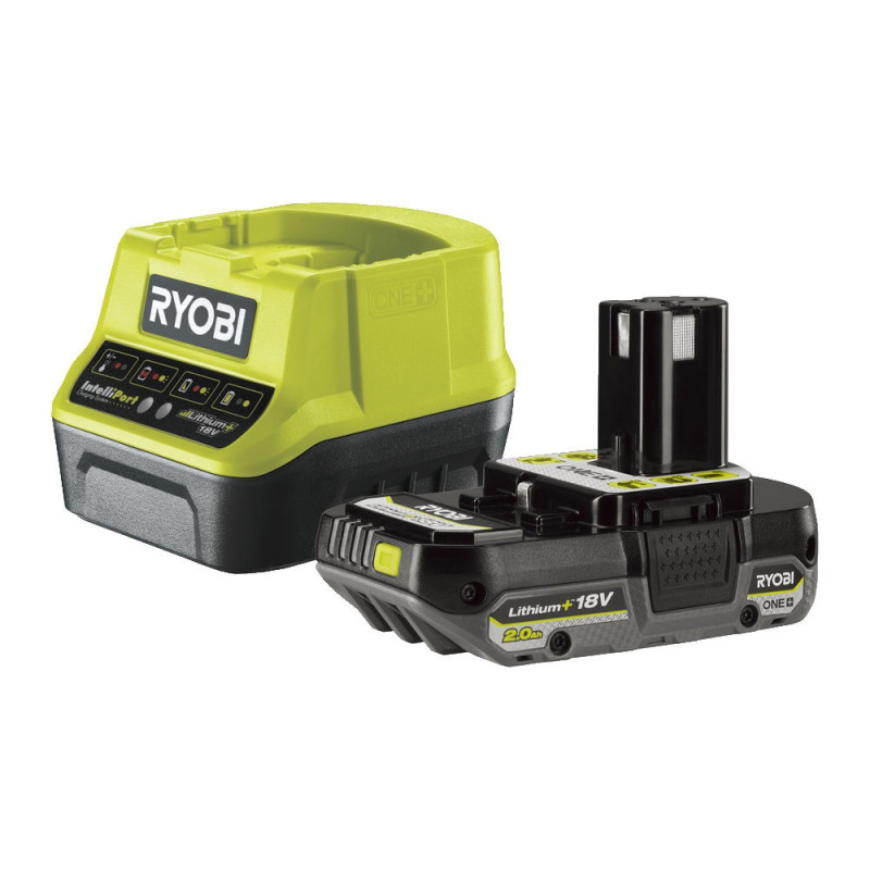 Batterie One+ avec chargeur RC18120-120C 18 V 2 Ah RYOBI