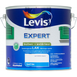 Laque Expert Extérieur blanche 2,5 L LEVIS