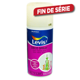 Laque Déco Spray or brillant 0,15 L LEVIS
