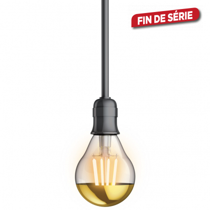 Ampoule vintage P45 dorée LED E14 blanc chaud 3,8 W XANLITE