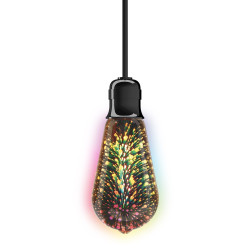 Ampoule ST64 fumée LED E27 blanc chaud 3,8W XANLITE | XANLITE Ampoule ST64 fumée LED E27 blanc chaud 3,8W XANLITE | XANLITE