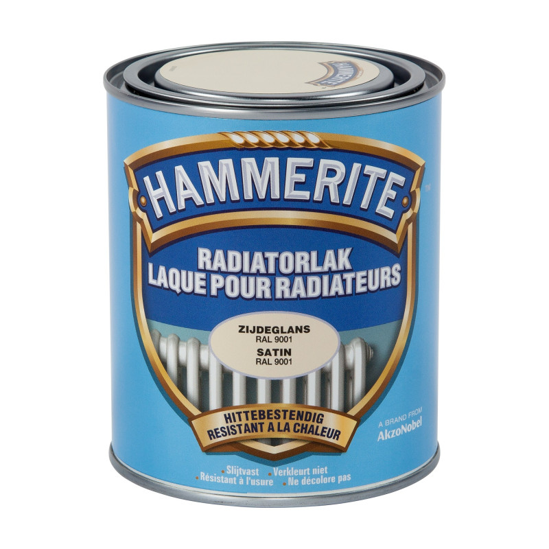 Laque pour radiateur crème 0,75 L HAMMERITE