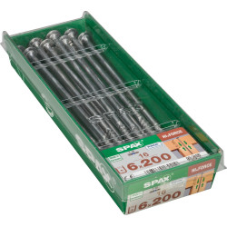 Vis HI Force 6x200 mm 16 pièces SPAX – Fixation robuste | SPAX
