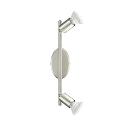 Spot LED Buzz nickel mat – Éclairage moderne | EGLO