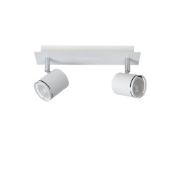 Spot LED Rilou blanc chaud dimmable GU10 2 x 4,5W LUCIDE