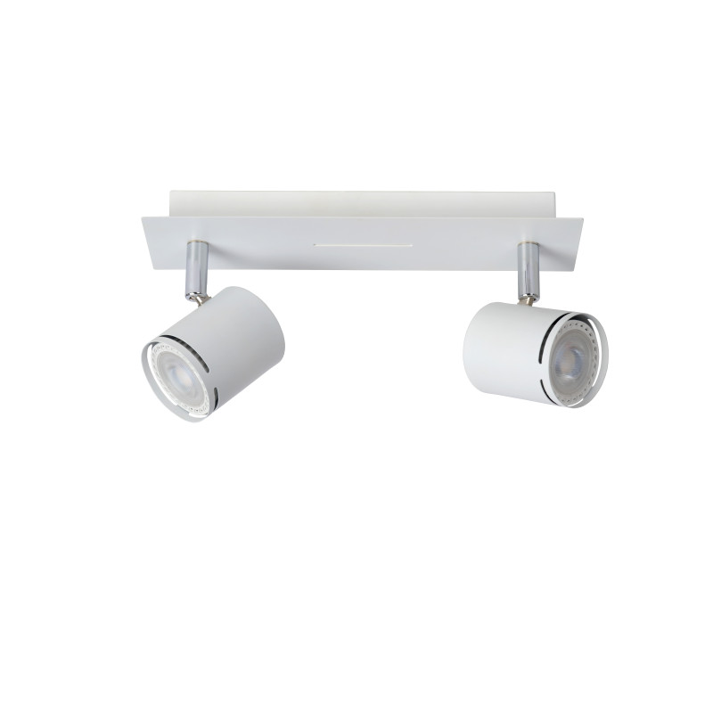 Spot LED Rilou blanc chaud dimmable GU10 2 x 4,5W LUCIDE