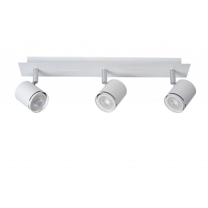 Spot LED Rilou blanc chaud dimmable GU10 3 x 4,5W LUCIDE