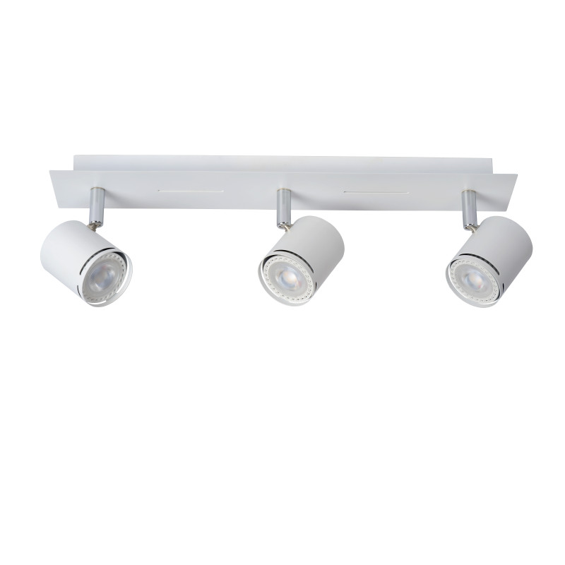 Spot LED Rilou blanc chaud dimmable GU10 3 x 4,5W LUCIDE